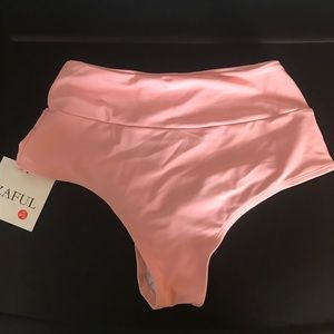 Pink zaful bikini bottoms